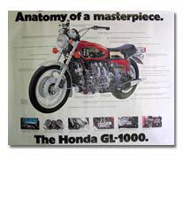 Honda motorcycle literature #3